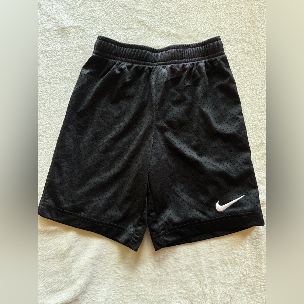 Nike Boys Black Dri-FIT Athletic Shorts